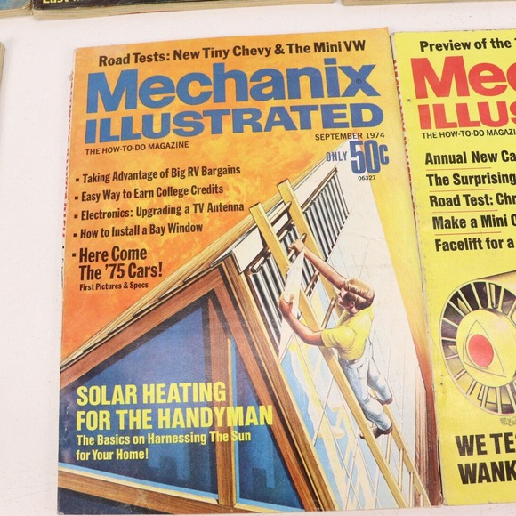 Mechanix Illustrated 1974 Lot of 10 - Picture 13 of 16